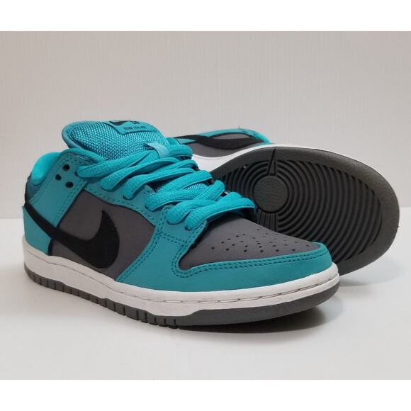 RARE Nike SB Dunk Pro Low Dusty Cactus Mens Size 4 Blue Grey Sneakers 304292-303 main image 13